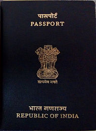Indian Passport cover 2015