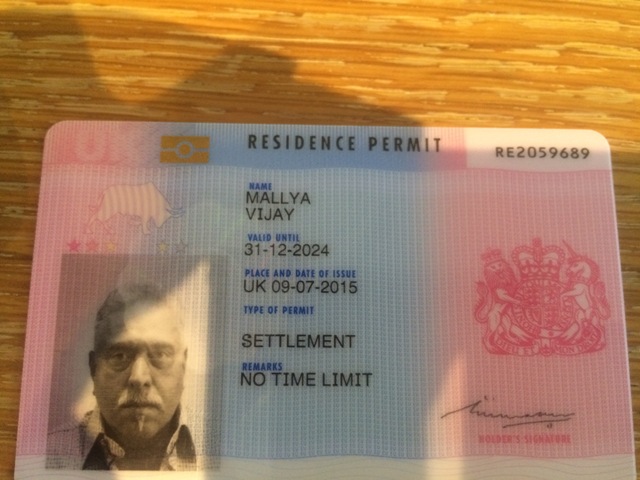 VJM UK Residency Permit 1