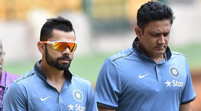 Virat Kohli Anil Kumble M Satya Day