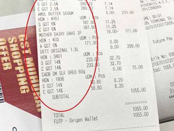 1st GST Bill Satyaday.com