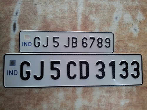 Ind Number Plate Satya Day
