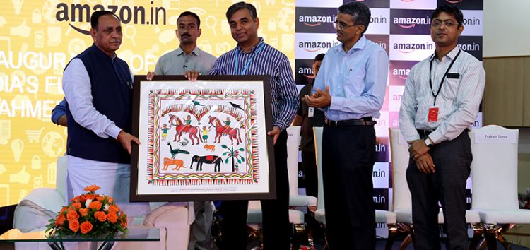 Amazon Ahmedabad Cm Satya Day