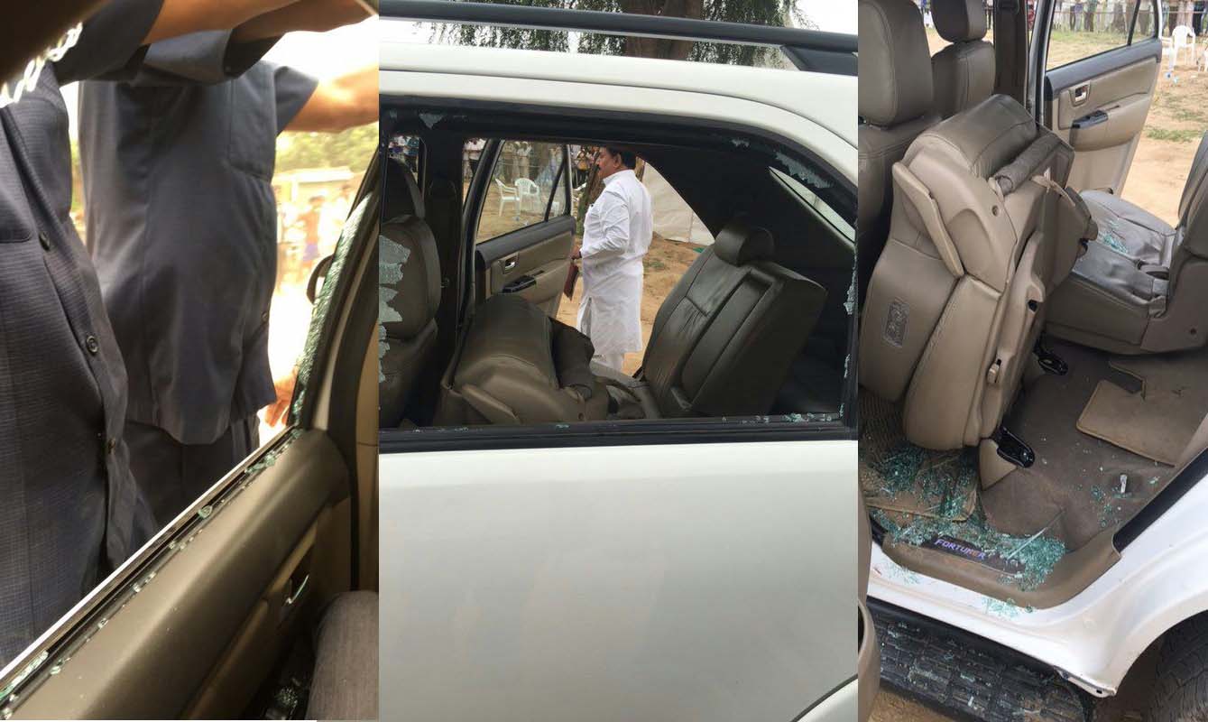 R Gandhi Attach In Gujarat Satya Day