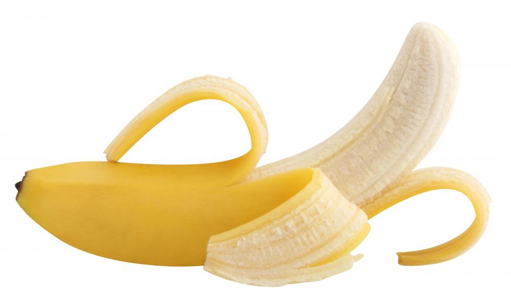 peeled banana