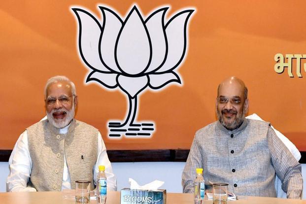 bjp modi and amit shah