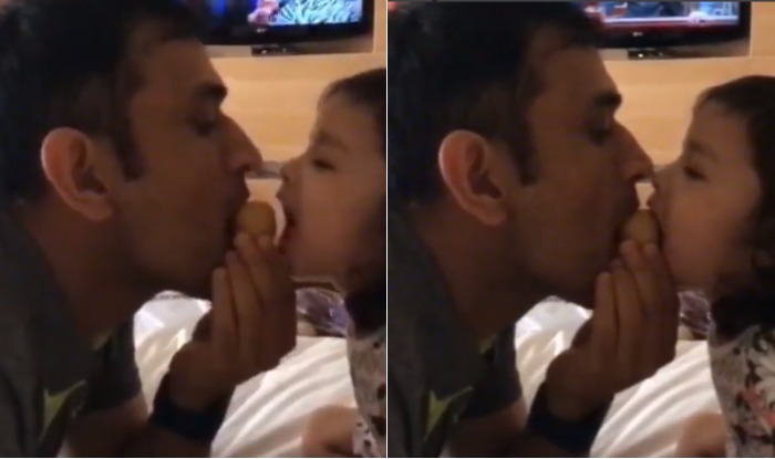 dhoni and ziva