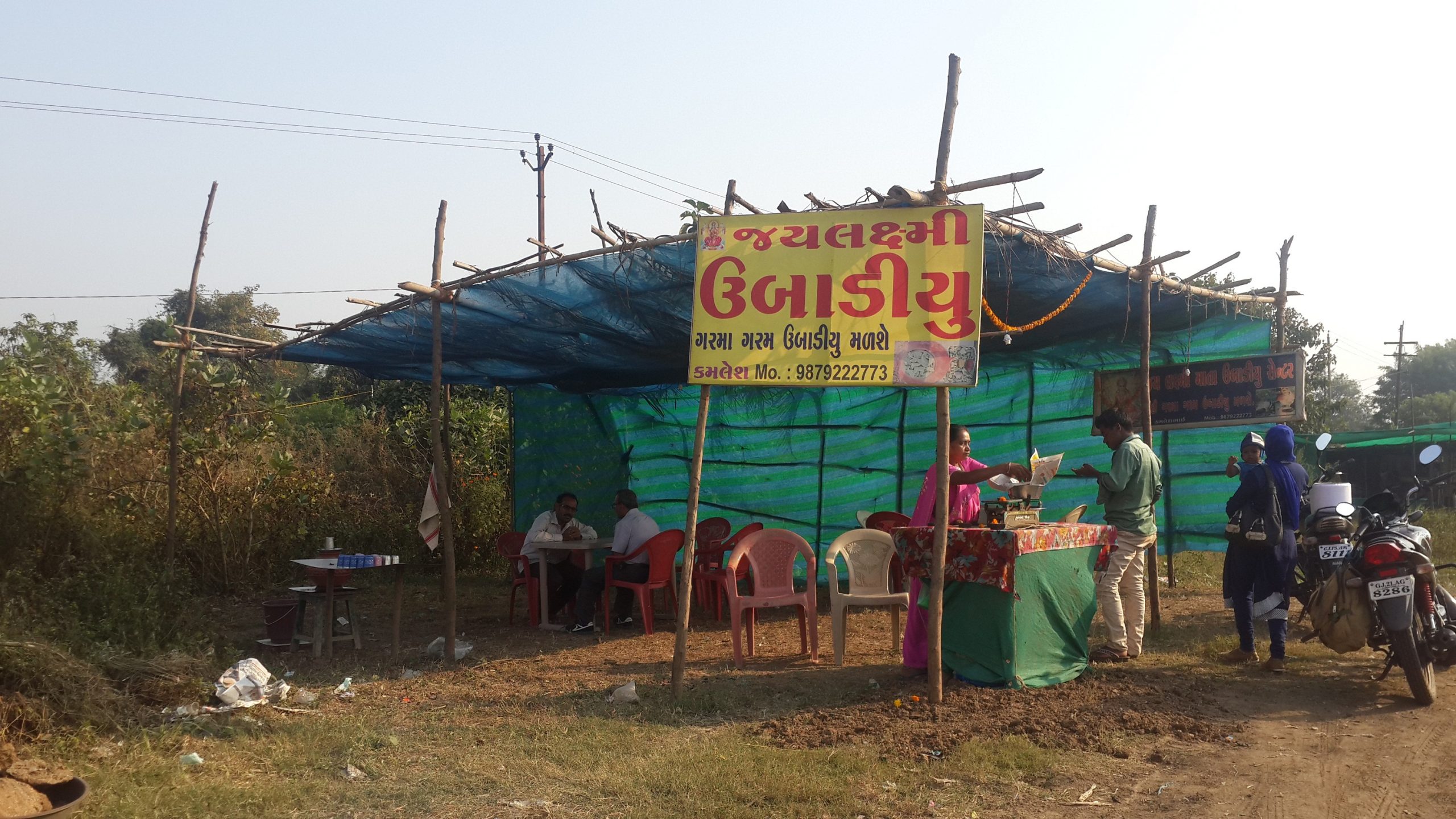 દમણ પાતલિયા ના બાર રેસ્ટોરન્ટ બંધ થતા પારડીમાં પાપડીના ઉબાડિયાની ખુબ માંગ વધી . Ubadiu Pic Scaled Satya Day