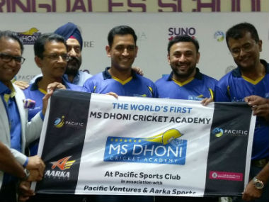 dhoni acadamy