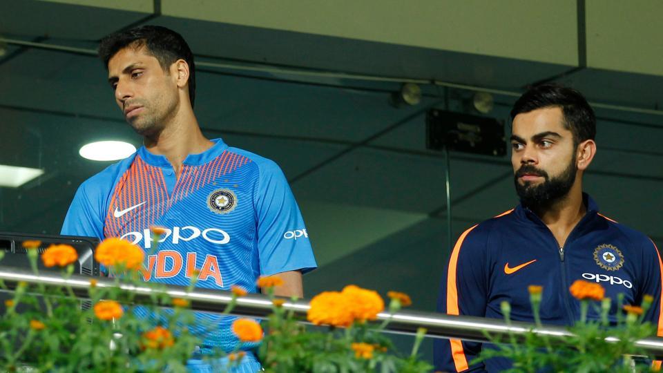 kohli and nehra