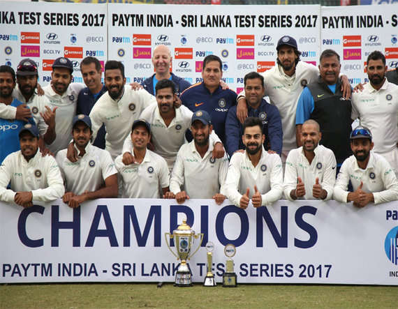 India win test