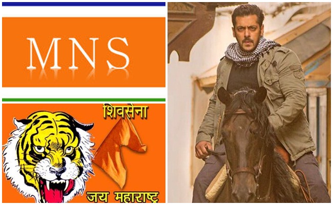 Shivsena Protest Tiger Zinda Hai