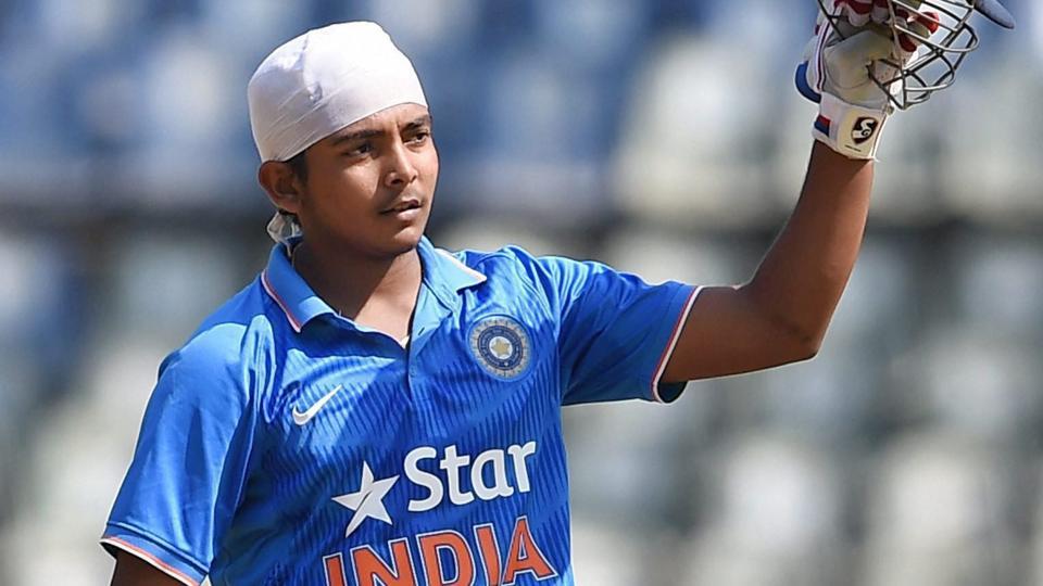prithvi shaw