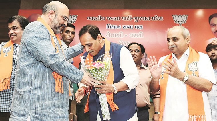 CMના શપથ સમારોહમાં મોદી અને શાહ રહેશે ઉપસ્થિત Vijay Rupani Amit Shah Satya Day