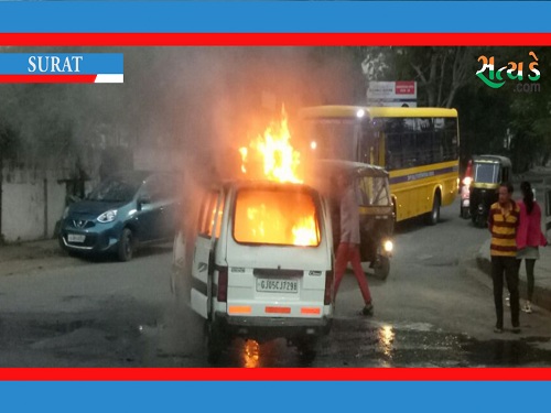 કાર સહિત બાર વાહનોમાં આગ ચંપી કરનાર પોલીસના પાંજરે: સ્થાનિક લોકોમાં ભય ઉભો કરવા કર્યું કારસ્તાન Surat AAg.Still001