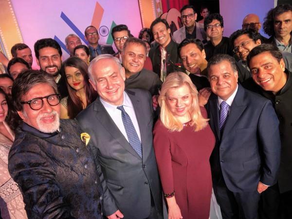 અમિતાભ બચ્ચનને જોઈ PM નેતન્યાહૂ થયા નિ:શબ્દ netanyahu amitabh ll