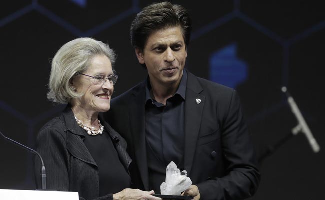 shah rukh khan davos