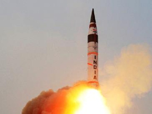 Agni V missile