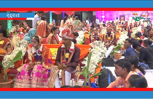 અગ્રવાલ ટ્રસ્ટ દ્વારા દિવ્યાંગ સમૂહ-લગ્નનું આયોજન :25 નવદંપતી એ પાડ્યા પ્રભુતામાં પગલાં જુઓ વીડિયો Surat Samuh Lagan.Still001