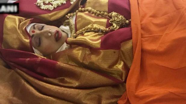 શ્રી દેવીની અંતિમ યાત્રા, રાજકીય સન્નમાન સાથે કરવામાં આવી વીદાય