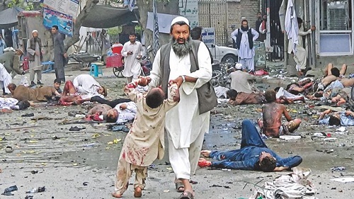 bomb blast in Afghanistan