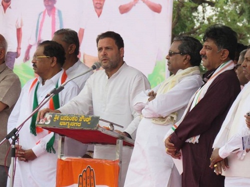 rahul gandhi in karnataka