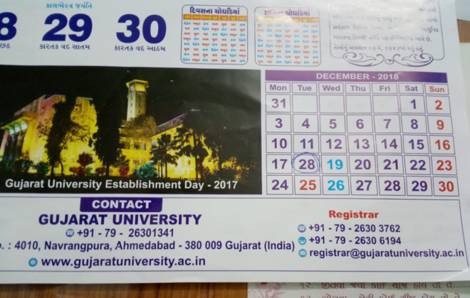 Calender Satya Day