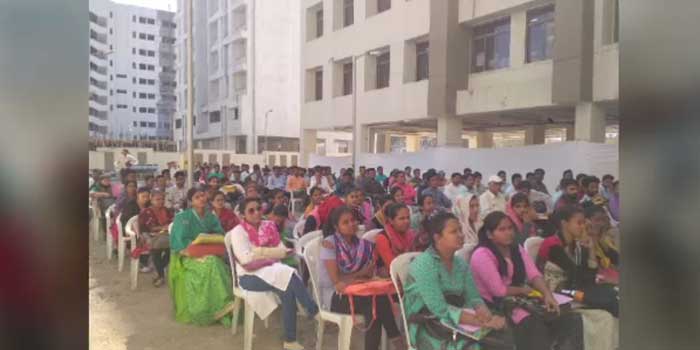અમદાવાદના શાહીબાગમાં થયું ભરતી મેળાનું આયોજન, 700 થી વધુ ઉમેદવારો હાજર bharti melo