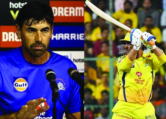Flaming Dhoni Satya Day