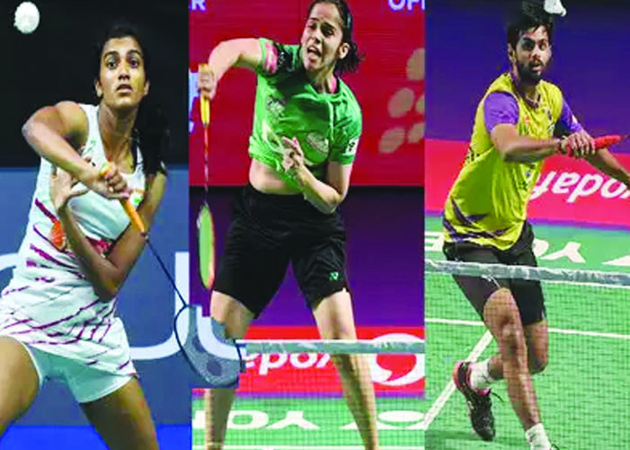 Sindhu Saina Sameer Satya Day