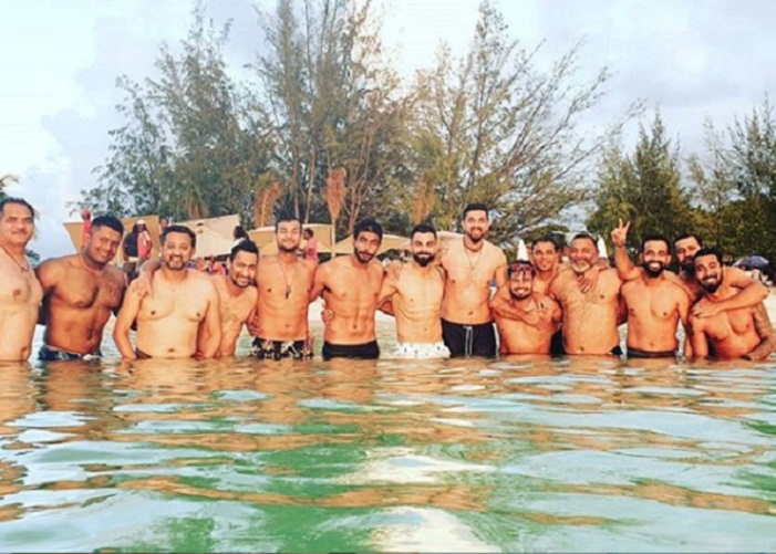 Team India in Pool