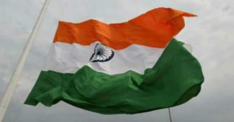 Flag In Satya Day