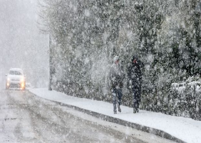 Snow Rain Satya Day