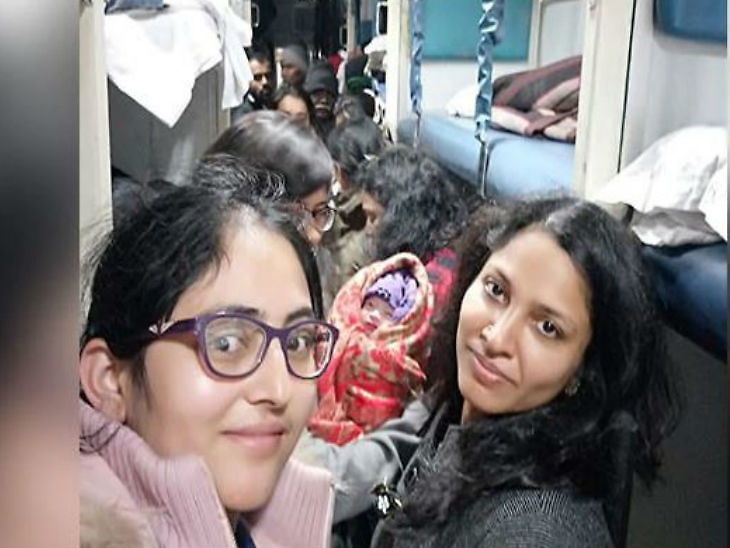 2 મહિલા કેપ્ટને ટ્રેનમાં ગર્ભવતી મહિલાની ડિલિવરી કરાવી 5 24