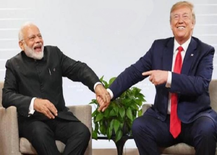 Donald Trump Narendra Modi Satya Day