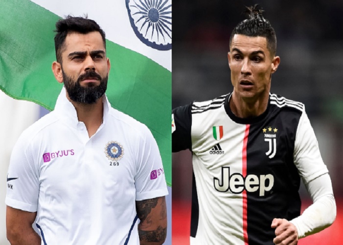 Virat Kohli Cristiano Ronaldo Satya Day