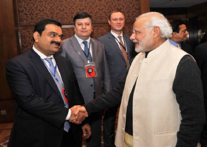 Gautam Adani Narendra Modi
