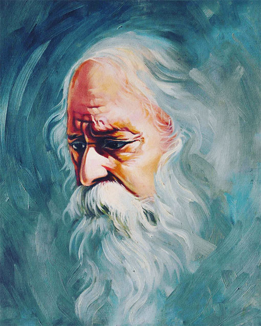 POTRAIT OF RABINDRONATH TAGORE 01