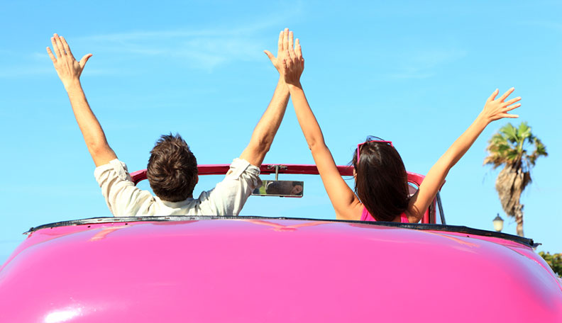 the couples road trip