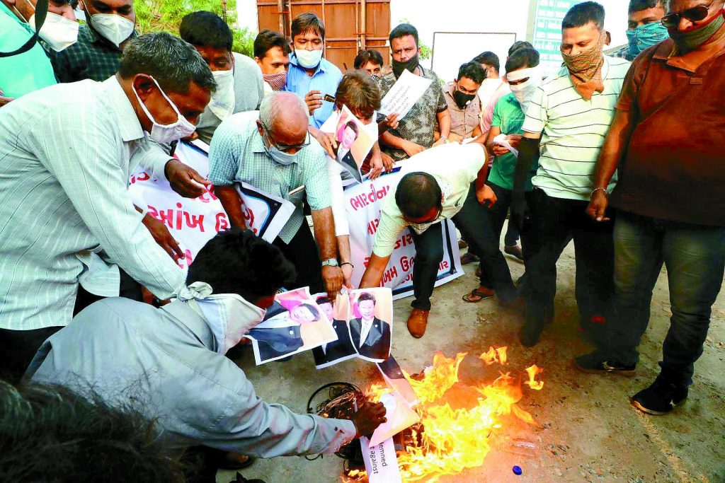 Anger Against China