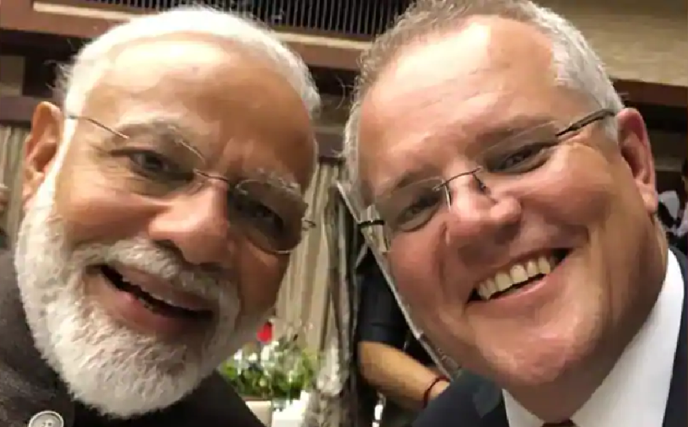 Morrison Modi Australia