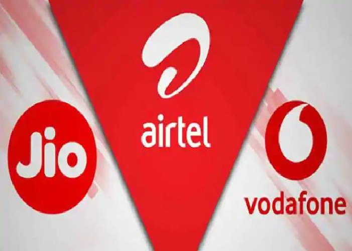 Jio Airtel Vodafone