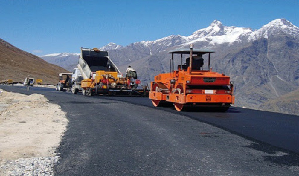 Road Construction Ladakh