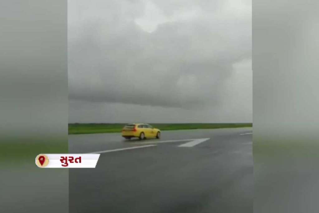 SURAT: એરપોર્ટ પર ફ્લાઇટ સ્લીપની ઘટનાને રોકવા કરવામાં આવ્યું ફ્રિક્શન ટેસ્ટિંગ 14 18 Satya Day