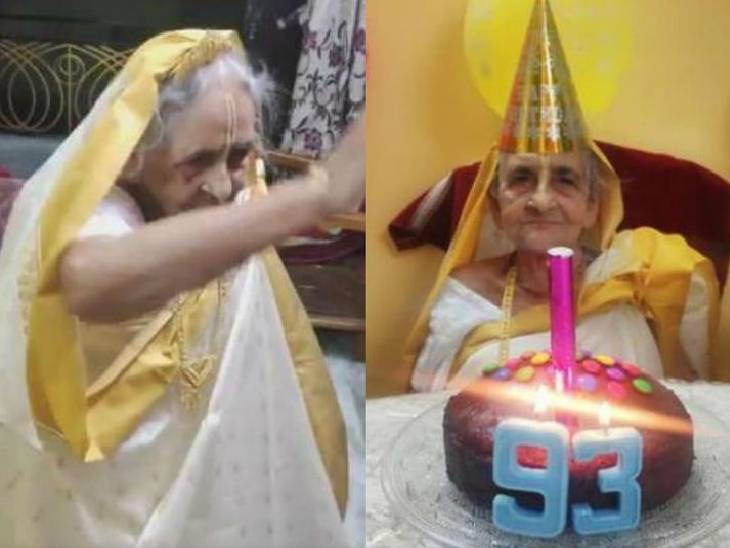 દાદીમાં યુવા પેઢી માટે પ્રેરણા/ ઈન્ટરનેટ પર કોલકાતાની 93 વર્ષીય દાદીનો ‘આંખ મારે’ સોન્ગનો ડાન્સ વાઈરલ 4 13 Satya Day