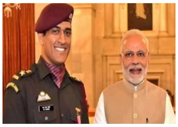 Ms Dhoni Narendra Modi Satya Day