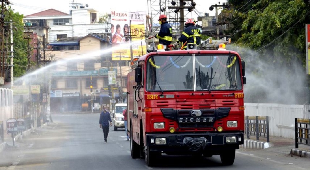 Senitization Fire Truck