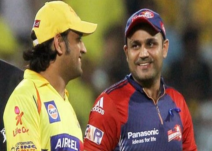 MS Dhoni Virendra Sahewag