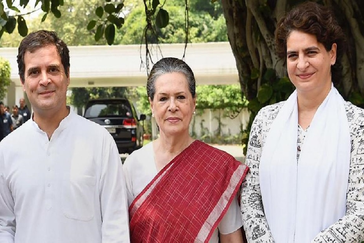 Rahul Sonia Priyanka Gandhi Family