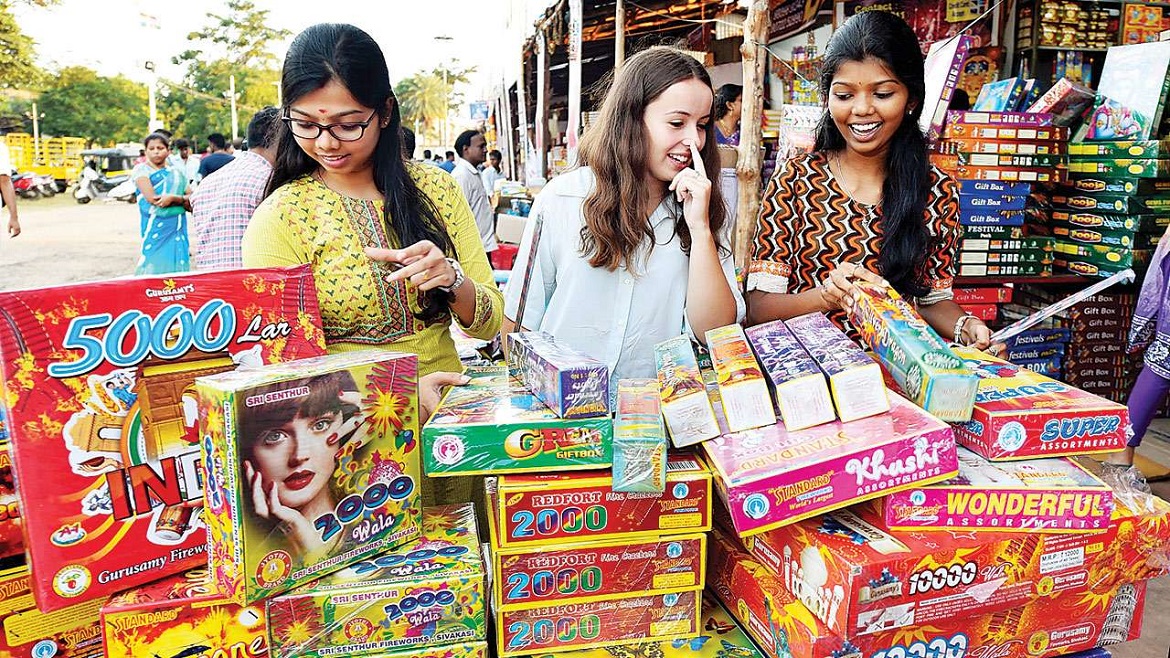 Firecrackers Satya Day