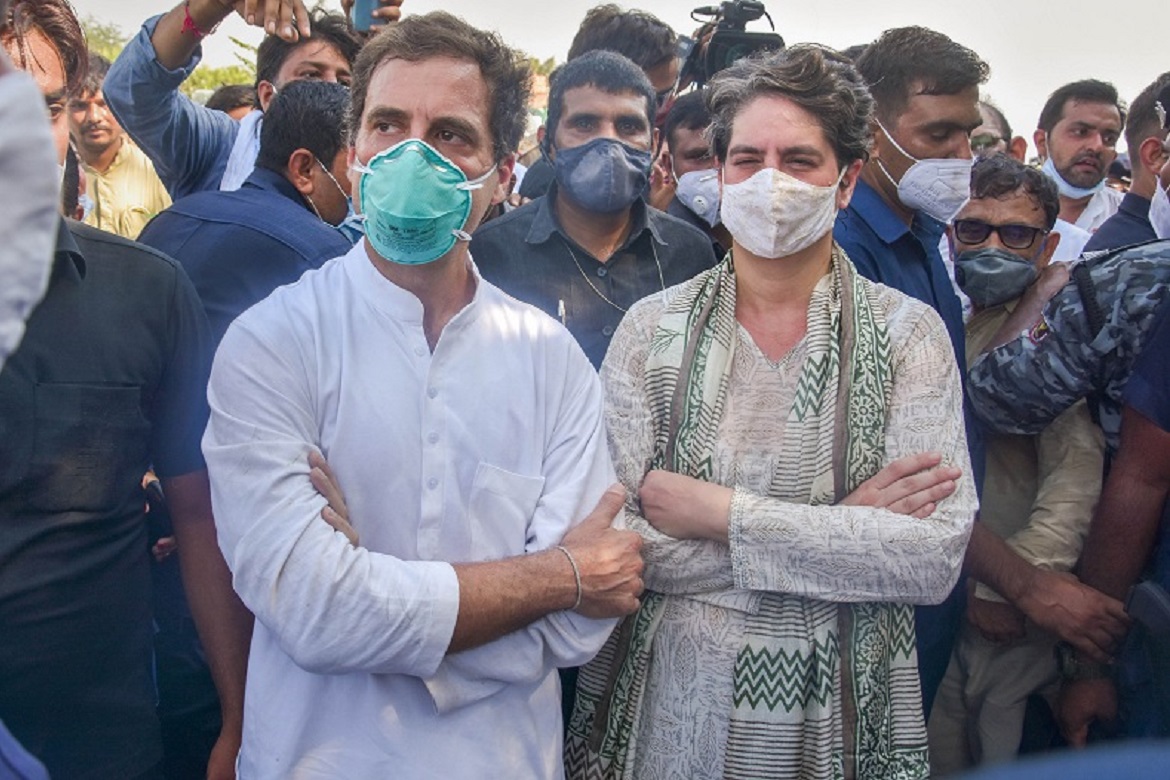 Rahul Gandhi Priyanka Gandhi 1 Satya Day